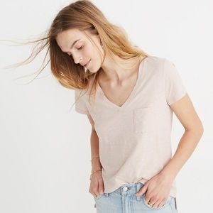 Madewell Whisper Cotton Pocket Tee